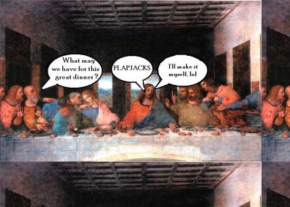 jesus and the last supper, lol