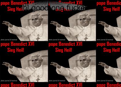 Sieg Heil pope Benedict!