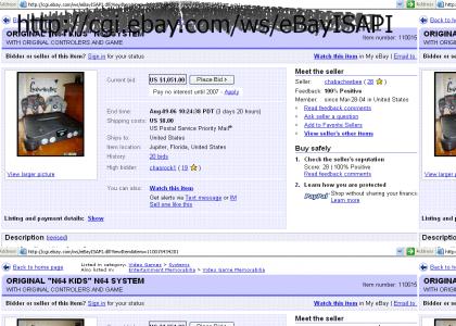 N64 Kid sells N64