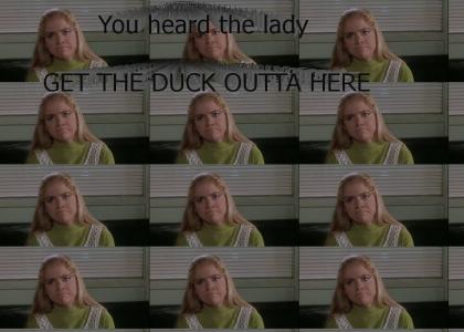 Jan Brady hates ducks