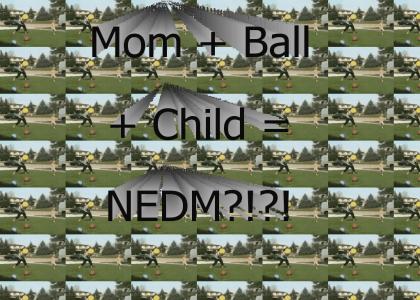 Mom + Ball + Child = ????
