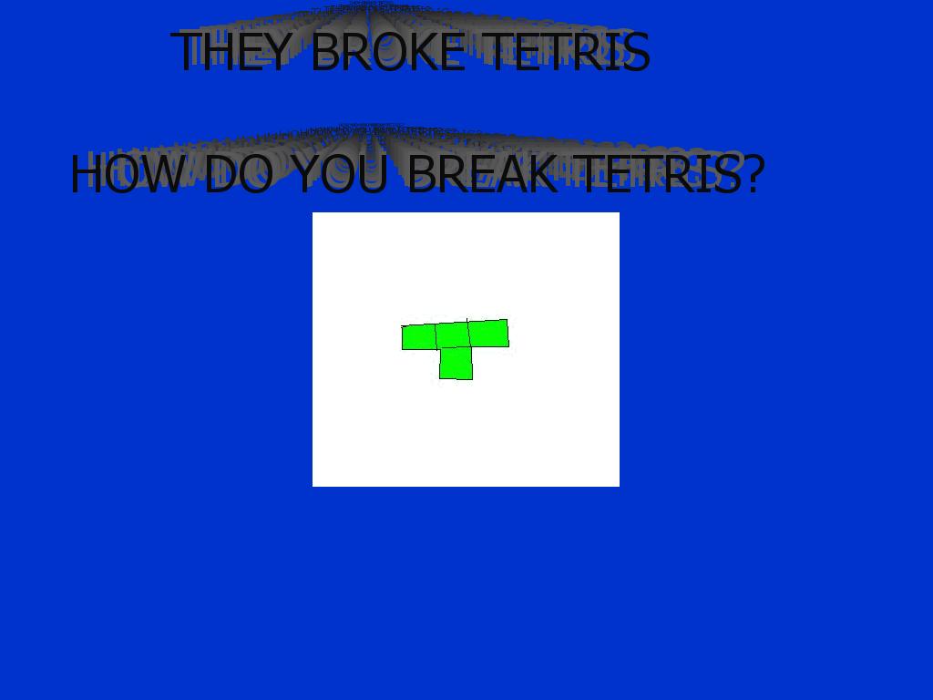 BrokenTetris