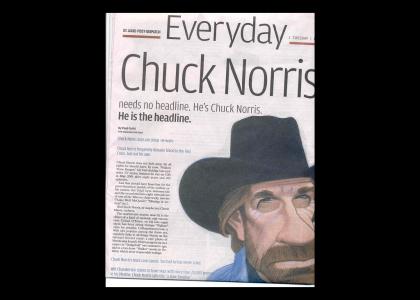 Every Day Chuck Norris