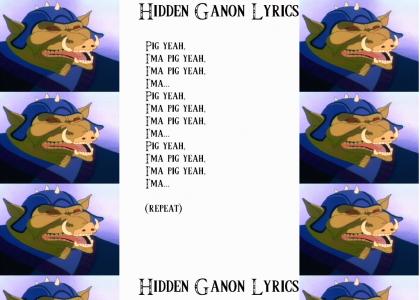 Hidden Ganon lyrics in Twilight Princess