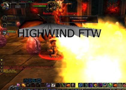 Highwind exploits Razorgore