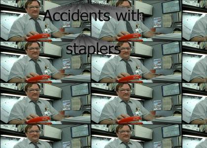 stapler accidents