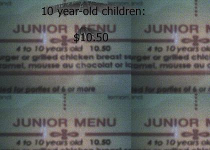 Junior Menu