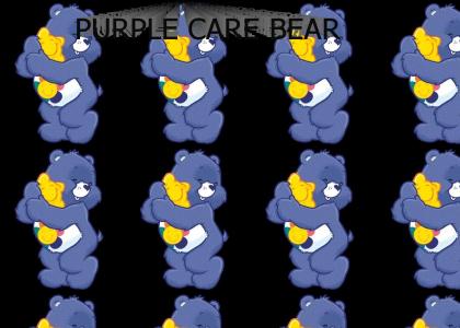 PURPLE CARE BEAR!!!!!11