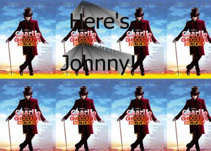 Johnny Depp is Willy Wonka