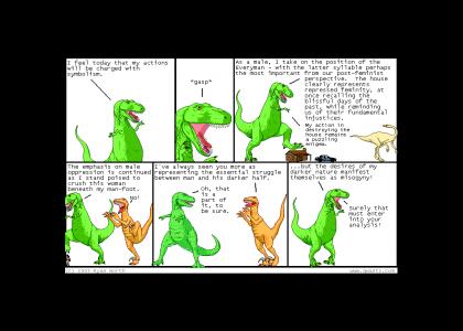 Dinosaur Comics Doesn't Change Facial Expressions