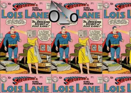 Lois wears a lead box