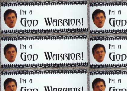 God Warrior Bumper Sticker