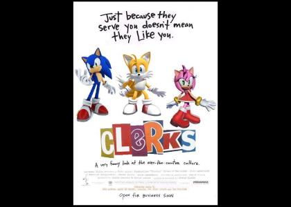 Sonic gives Clerks. advice! (improved audio)
