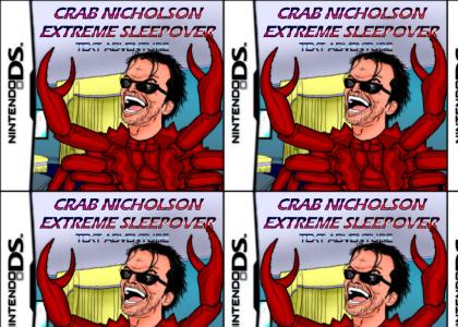 Crab nicholson extreme sleepover text adventure