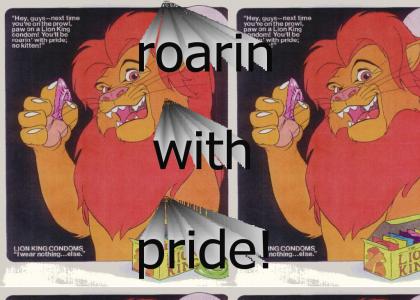 lion king condoms!
