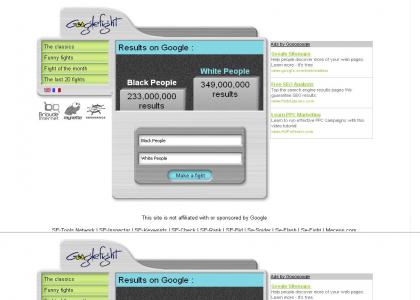 GOOGLE FIGHT IS A RACIST