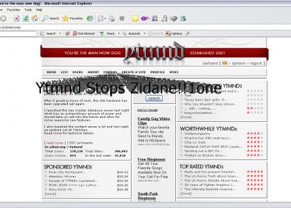 YTMND Stops Zidane