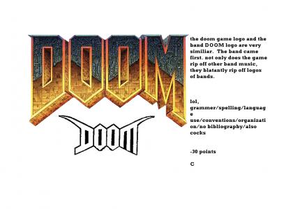 Doom rips off DOOM