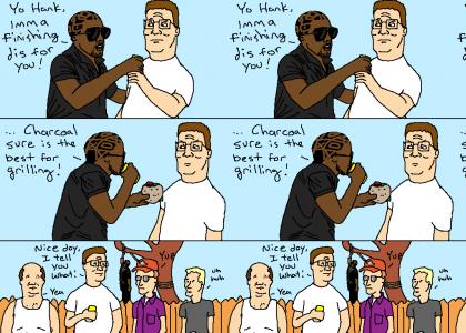 Kanye West interrupts Hank Hill