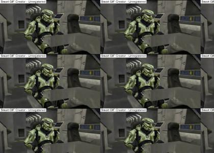 Master Chief Takes His Helmet Off AND-