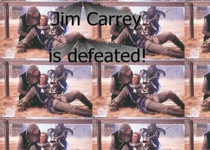Jim Carrey is defeated!