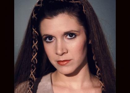 Leia stares into your soul