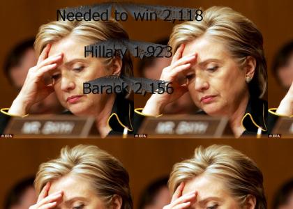 Hillary Clinton fails at presidential primaries