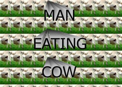 MAN EATING COW!!!!!