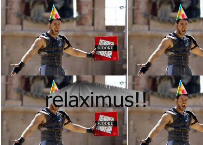 Dude, Maximus, it was just a joke