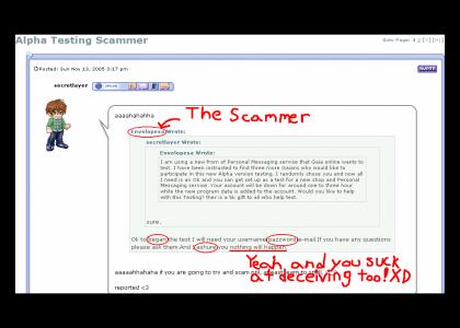 Gaia Scammers FAIL at grammar