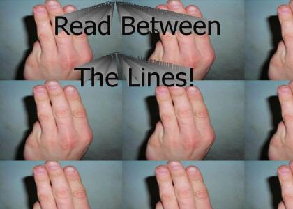 Read between the lines