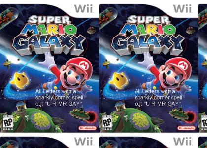 Super Mario Galaxy Hidden Text