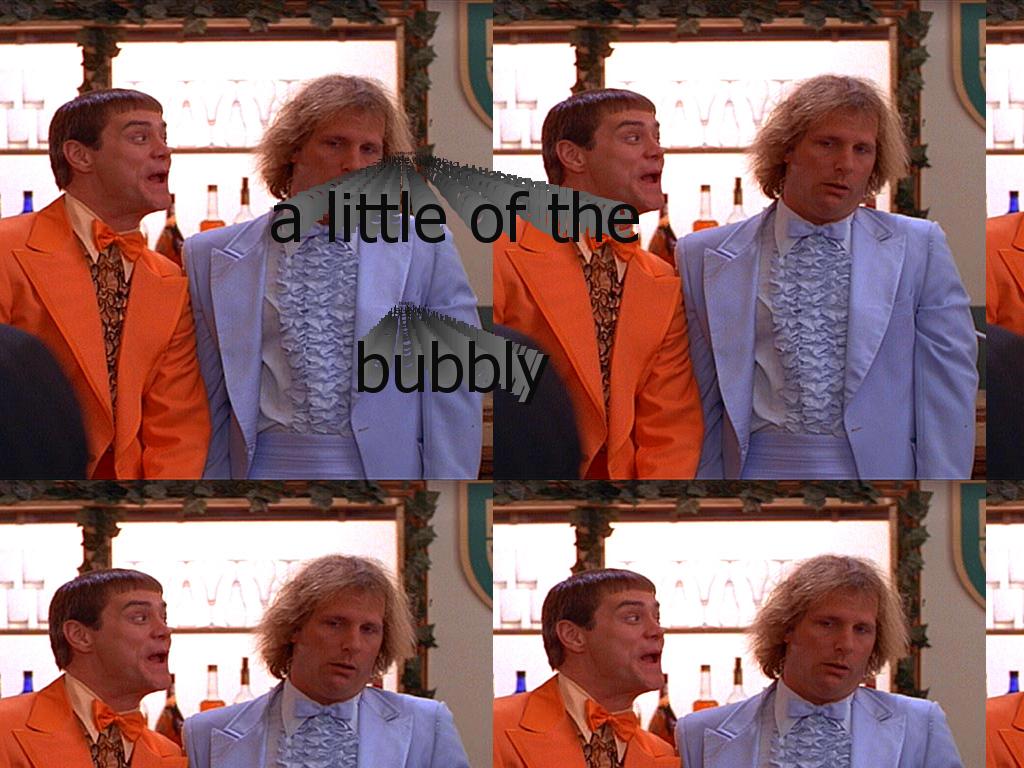 bubbly