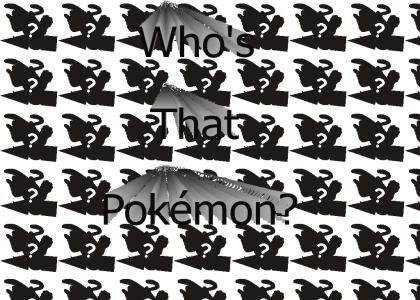 Who's that Pokémon?