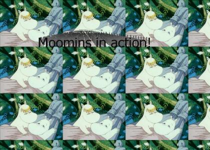 Moomins in action