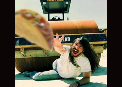 Andrew W.K.'s epic taco maneuver