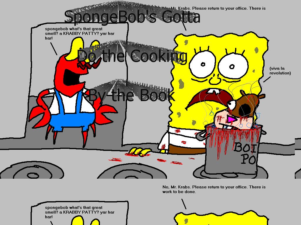 Spongebobcookingbythebook