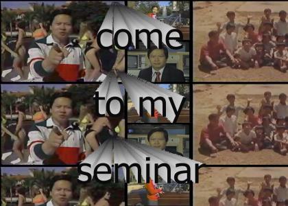 come to my seminar