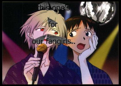 Kaworu and Shinji:
