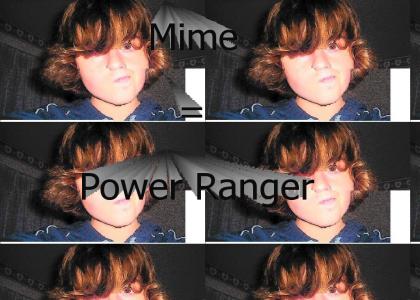 Mime is a Power Ranger!