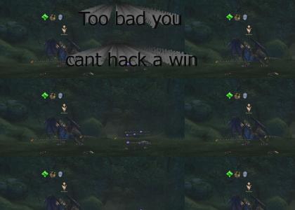 Too bad you cant hack a win