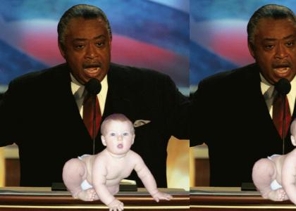 Al Sharpton eats white babies !!!!!