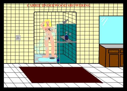 the My Brother Brad Series--#3: CARRIE UNDERWOOD SHOWERING