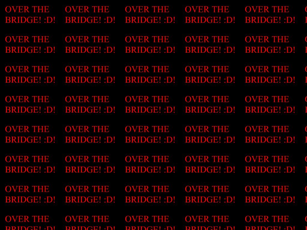 overthebridge