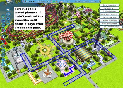 Secret Nazi RollerCoaster Tycoon!