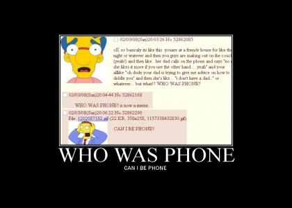 WHO WAS PHONE