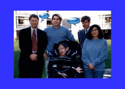 Stephen Hawking Gets Blue Screen Of Death