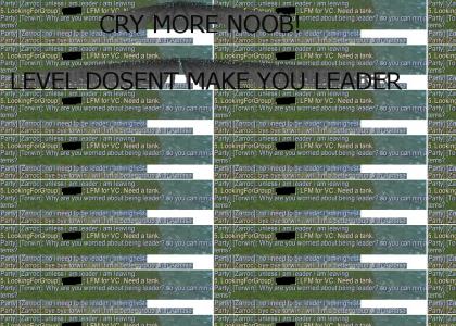 cry more wow noob