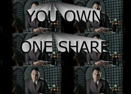 You Own One Share