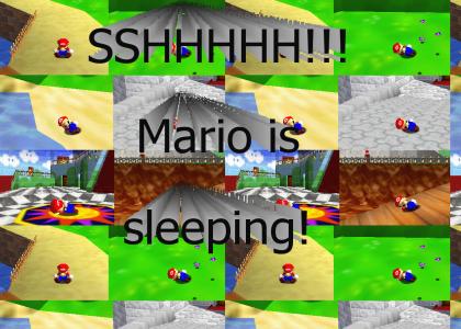 Mario is Sleepy